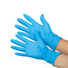 Сенсорная очистка на индивидуальном уходе за нитрильные перчатки для домашних животных.